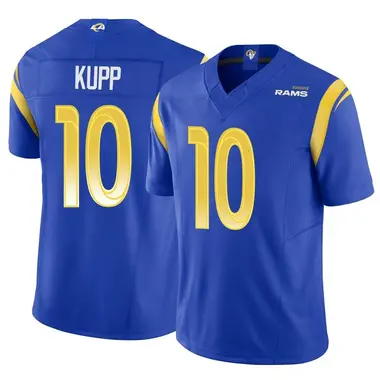 Cooper Kupp Jersey Los Angeles Rams 100th Season Vapor Navy Blue