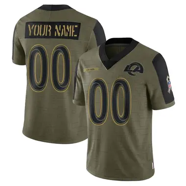 Los Angeles Rams Vapor Elite Custom Jersey Bone Custom Jerseys Nfl - Dingeas