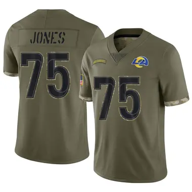 Deacon Jones Los Angeles Rams Throwback Football Jersey – Best