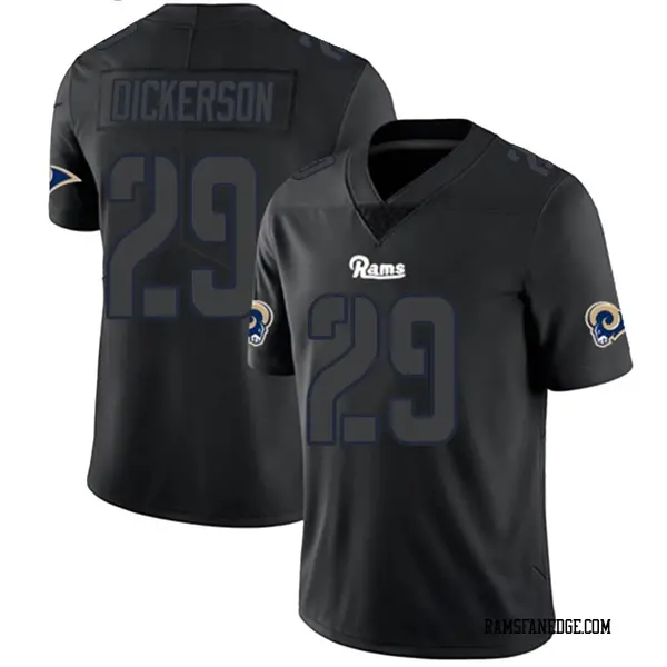 Alaric Jackson Men's Nike White Los Angeles Rams Alternate Custom Jersey Size: Small