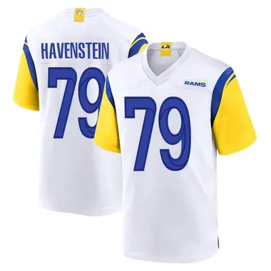 Men's Nike Los Angeles Rams Rob Havenstein Jersey - White Game